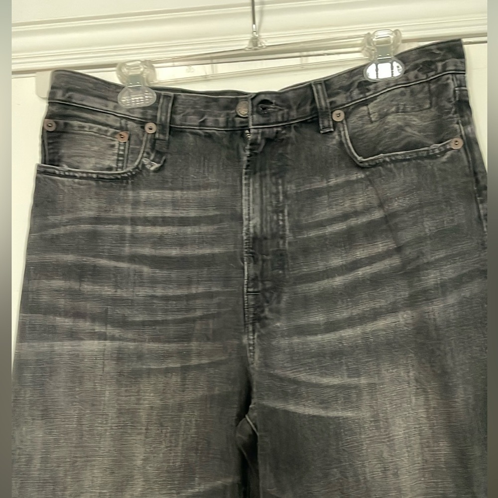 R13 D’Arcy Loose Jean in Wilson Black - Picture 4 of 11